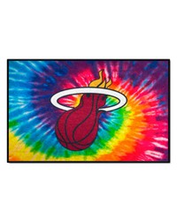 Miami Heat Starter Mat Tie Dye by   