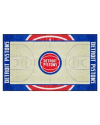 Detroit Pistons 6x10 Rug by   