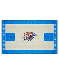 Oklahoma City Thunder 6x10 Rug by   