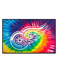 Detroit Red Wings Starter Mat Tie Dye by   