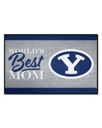 BYU Cougars Starter Mat World's Best Mom by   