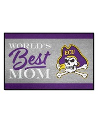 East Carolina Pirates Starter Mat World's Best Mom by   