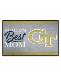 Georgia Tech Yellow Jackets Starter Mat World's Best Mom by   