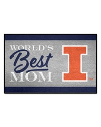 Illinois Illini Starter Mat World's Best Mom by   