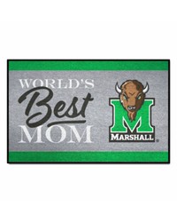 Marshall Thundering Herd Starter Mat World's Best Mom by   