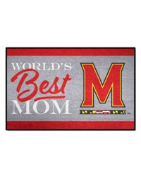 Maryland Terrapins Starter Mat World's Best Mom by   