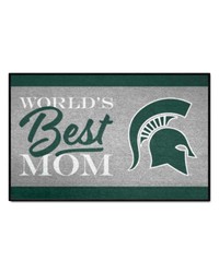 Michigan State Spartans Starter Mat World's Best Mom by   