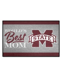 Mississippi State Bulldogs Starter Mat World's Best Mom by   