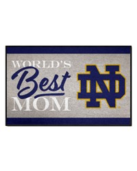 Notre Dame Fighting Irish Starter Mat World's Best Mom by   