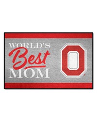 Ohio State Buckeyes Starter Mat World's Best Mom by   