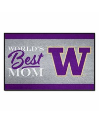 Washington Huskies Starter Mat World's Best Mom by   