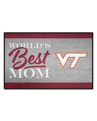 Virginia Tech Hokies Starter Mat World's Best Mom by   