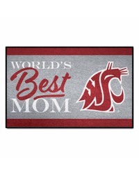 Washington State Cougars Starter Mat World's Best Mom by   