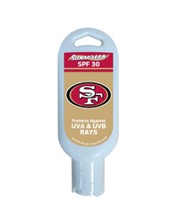 San Francisco 49ers Sunscreen SPF 30 by   