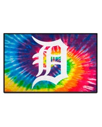 Detroit Tigers Starter Mat Tie Dye by   