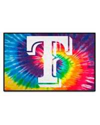 Texas Rangers Starter Mat Tie Dye by   