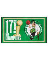 Boston Celtics 3x5 Rug Dynasty by   