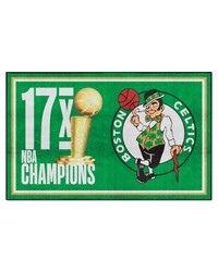 Boston Celtics 5x8 Rug Dynasty by   