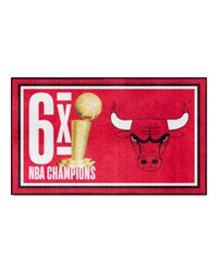 Chicago Bulls 3x5 Rug Dynasty by   