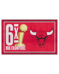 Chicago Bulls 5x8 Rug Dynasty by   