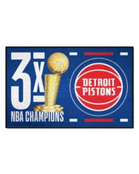 Detroit Pistons Starter Mat Dynasty by   