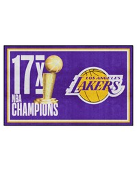 Los Angeles Lakers 5x8 Rug Dynasty by   