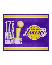 Los Angeles Lakers 8x10 Rug Dynasty by   