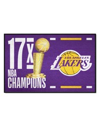 Los Angeles Lakers Starter Mat Dynasty by   