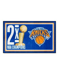 New York Knicks 3x5 Rug Dynasty by   