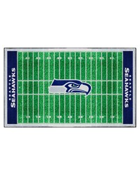 Seattle Seahawks 6x10 Rug by   