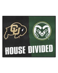 House Divided Colorado / Colorado State House Divided Mat by   