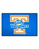 Fan Mats  LLC Tennessee Volunteers Starter Mat Blue