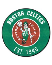 Boston Celtics Roundel Mat Retro by   