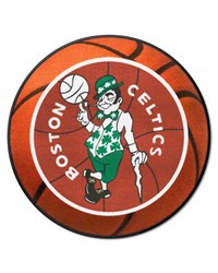 Boston Celtics Basketball Mat Retro by   