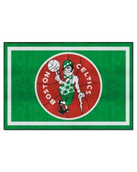 Boston Celtics 5x8 Rug Retro by   