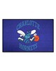 Fan Mats  LLC Charlotte Hornets Starter Mat Retro Blue