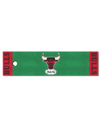 Chicago Bulls Putting Green Mat Retro by   