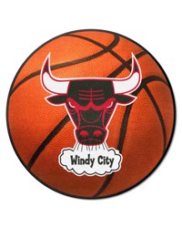 Chicago Bulls Basketball Mat Retro by   