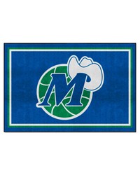 Dallas Mavericks 5x8 Rug Retro by   