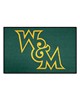 Fan Mats  LLC William & Mary Tribe Starter Mat Green