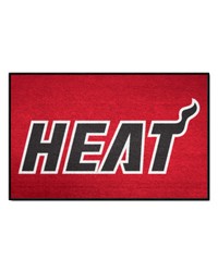 Miami Heat Starter Mat Retro by   