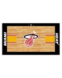 Miami Heat NBA Court Runner Retro by   