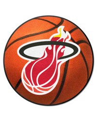 Miami Heat Basketball Mat Retro by   