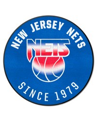 New Jersey Nets Roundel Mat Retro by   