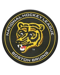 Boston Bruins Puck Mat Retro by   