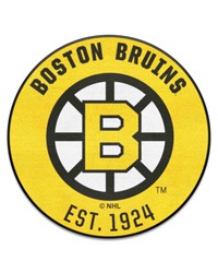 Boston Bruins Roundel Mat Retro by   