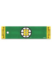 Boston Bruins Putting Green Mat Retro by   