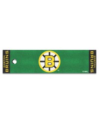 Boston Bruins Putting Green Mat Retro by   