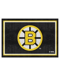 Boston Bruins 5x8 Rug Retro by   