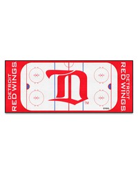 Detroit Red Wings Rink Runner Retro by   